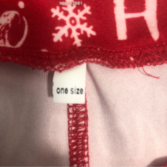Charlie’s Project Christmas HoHo Leggings OS - Picture 5 of 5